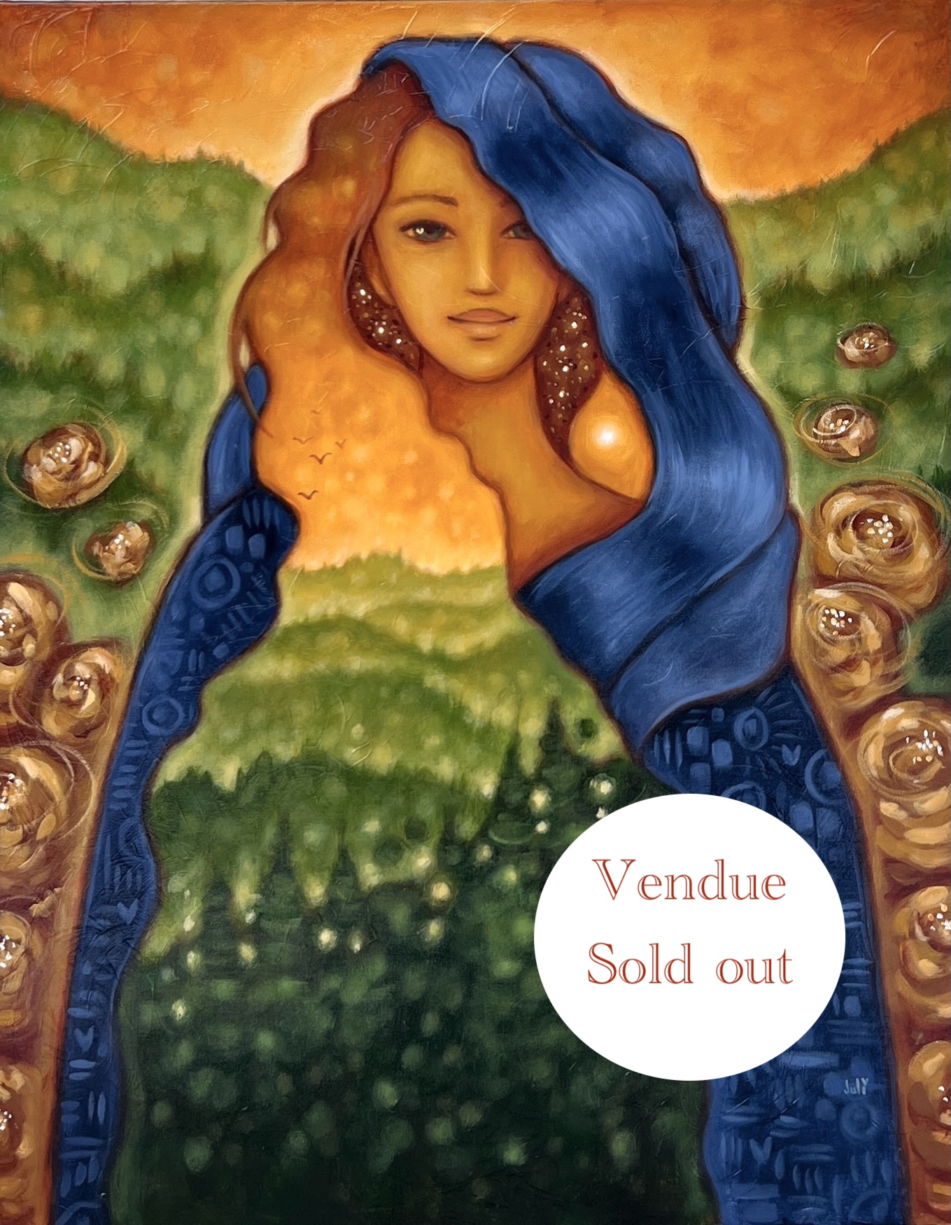 Soleil intérieur 24x30 Vendu